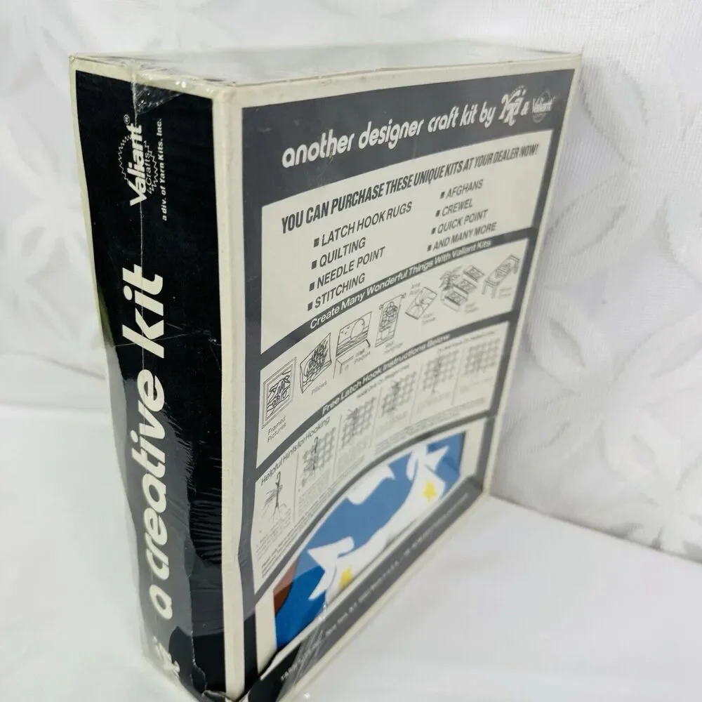 Quick & Easy Instant Quilting‎ Kit USA Eagle Pillow Wall Hanging Valiant 6512